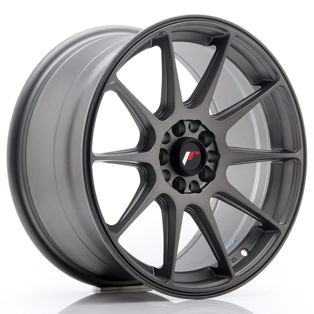 jr-wheels-JR11-Gun-metal-17x8.25-4x100/4x108-ET25-73.1mm-Felger-wheels-rims-Gunmetal-jr-wheels