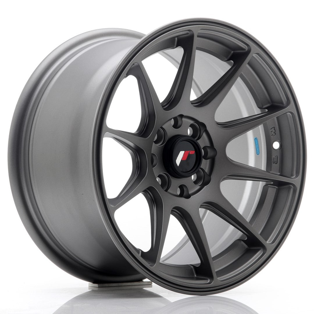 jr-wheels-JR11-Gun-metal-15x8-4x100/4x108-ET25-67.1mm-Felger-wheels-rims-Gunmetal-jr-wheels