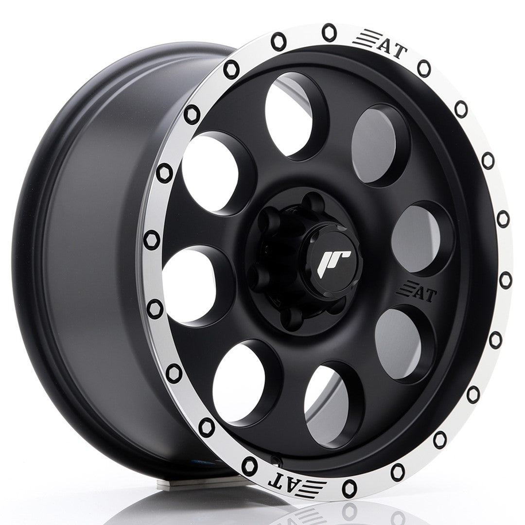 felger-Japan-Racing-JRX4-Matt-Black-w/Machined-Lip-17x8.5-6x139.7-et-20-110.0mm