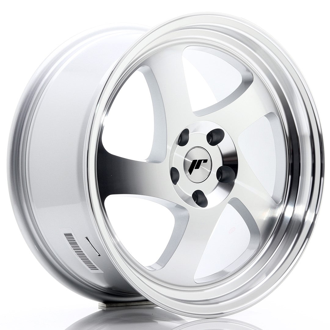 felger-Japan-Racing-JR15-Machined-Silver-18x8.5-5x112-et-40-66.6mm