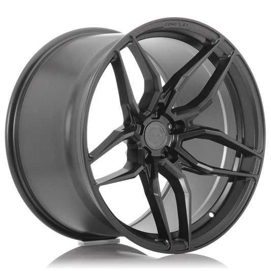 Concaver-CVR3-Carbon-Graphite-19x8.5-5x112-ET45-66.6mm-Felger-wheels-rims-Grey