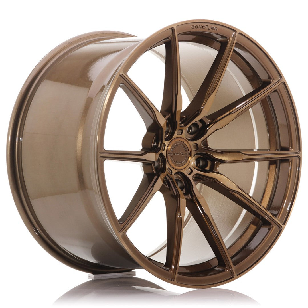 Concaver-CVR4-Brushed-Bronze-20x8.5-5x112-ET45-66.6mm-Felger-wheels-rims-Bronze