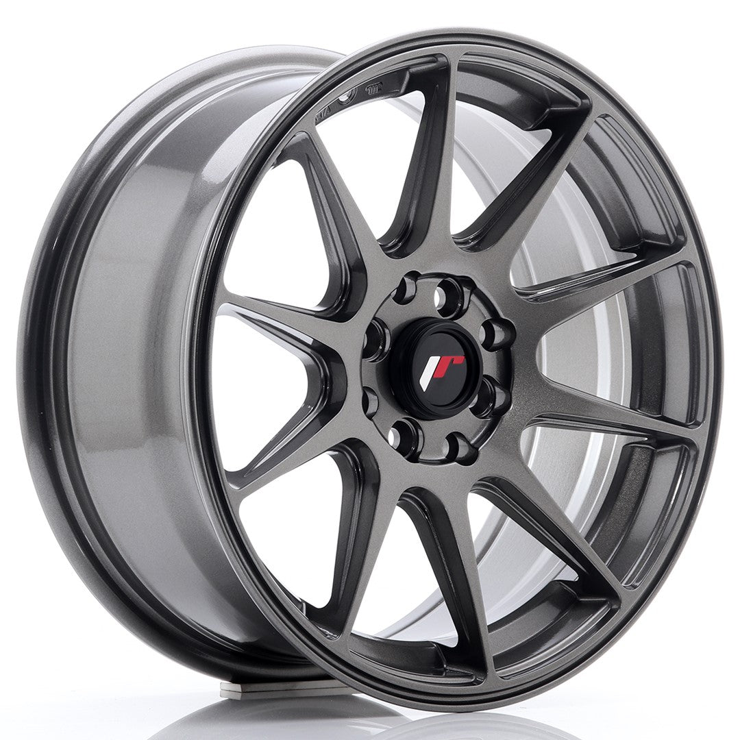 jr-wheels-JR11-Hyper-Gray-16x7-4x100/4x108-ET25-67.1mm-Felger-wheels-rims-Grey-jr-wheels