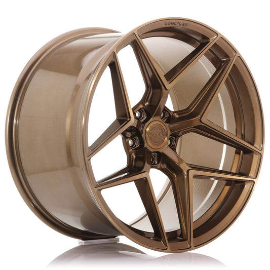 Concaver-CVR2-Brushed-Bronze-19x8.5-5x112-ET45-66.6mm-Felger-wheels-rims-Bronze