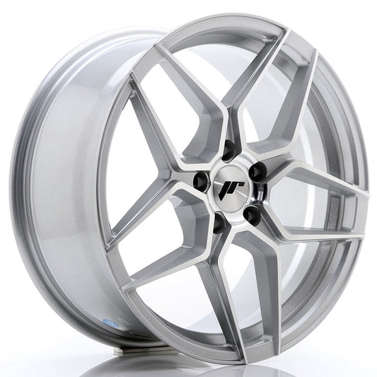 felger-Japan-Racing-JR34-Silver-Machined-Face-18x8-5x112-et-42-66.6mm