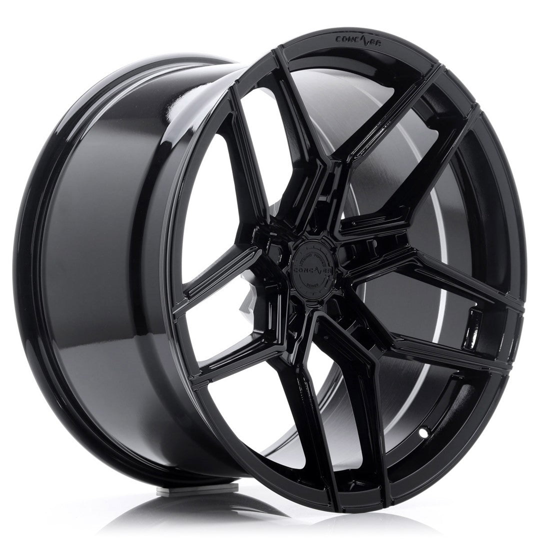 Concaver-CVR5-Platinum-Black-19x8.5-5x112-ET45-66.6mm-Felger-wheels-rims-Black