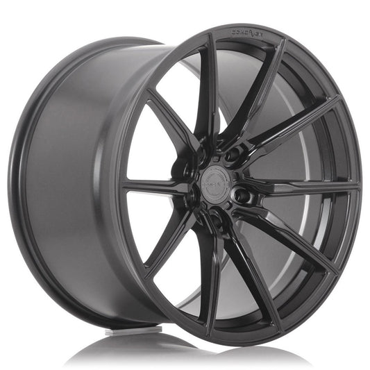 Concaver-CVR4-Carbon-Graphite-19x8.5-5x112-ET45-66.6mm-Felger-wheels-rims-Grey