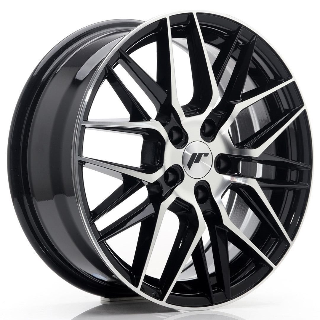 felger-Japan-Racing-JR28-Gloss-Black-Machined-Face-17x7-5x114.3-et-40-67.1mm