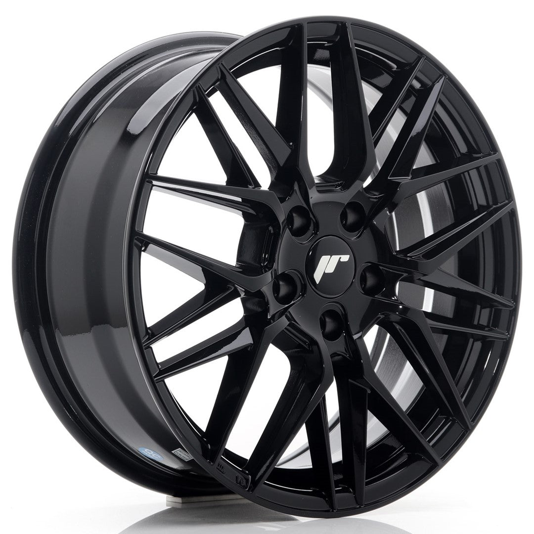 felger-Japan-Racing-JR28-Glossy-Black-17x7-5x112-et-40-66.6mm