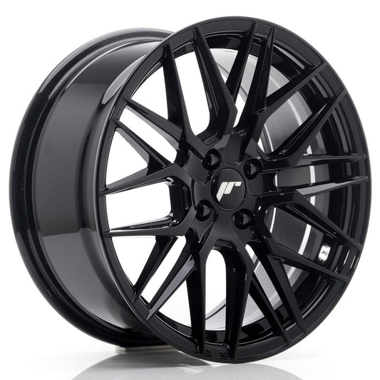 felger-Japan-Racing-JR28-Glossy-Black-17x8-4x100-et-40-67.1mm