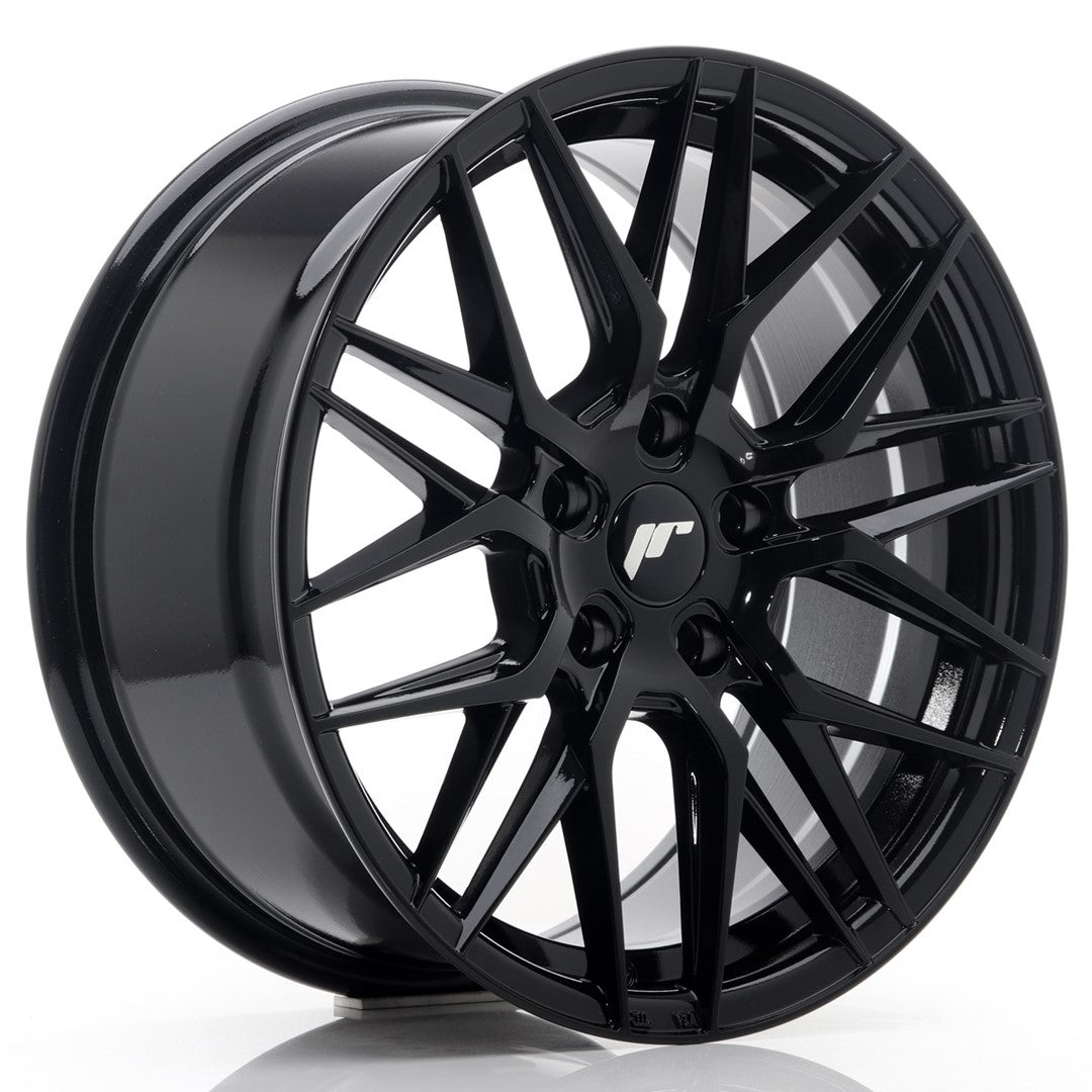 felger-Japan-Racing-JR28-Glossy-Black-17x8-5x112-et-40-66.6mm