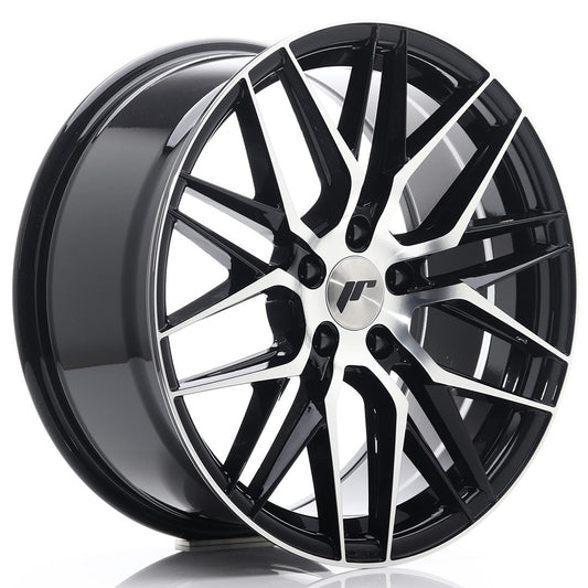 felger-Japan-Racing-JR28-Gloss-Black-Machined-Face-18x8.5-5x114.3-et-40-67.1mm