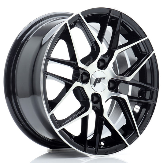 felger-Japan-Racing-JR28-Gloss-Black-Machined-Face-15x7-4x100-et-38-67.1mm