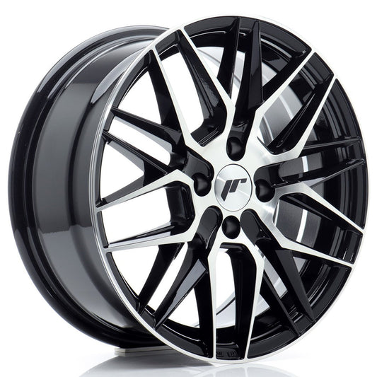 felger-Japan-Racing-JR28-Gloss-Black-Machined-Face-16x7-4x100-et-40-67.1mm