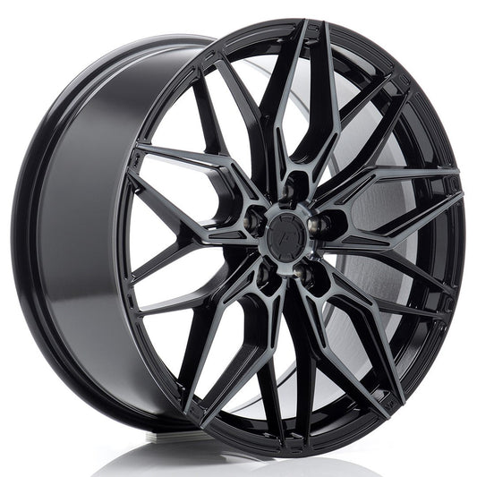 felger-Japan-Racing-JR46-Black-Machined-w/Tinted-Face-19x8.5-5x112-et-45-66.6mm