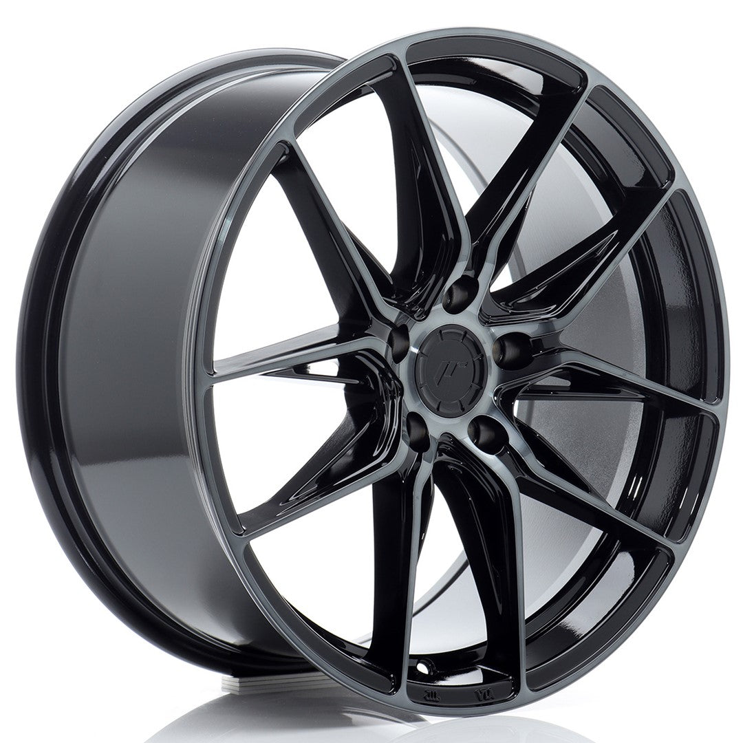 felger-Japan-Racing-JR44-Black-Machined-w/Tinted-Face-18x8-5x112-et-42-66.6mm