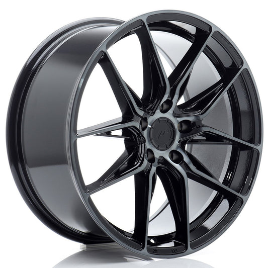 felger-Japan-Racing-JR44-Black-Machined-w/Tinted-Face-18x8.5-5x112-et-45-66.6mm