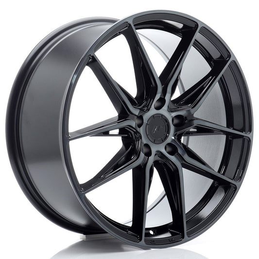 felger-Japan-Racing-JR44-Black-Machined-w/Tinted-Face-19x8.5-5x112-et-45-66.6mm