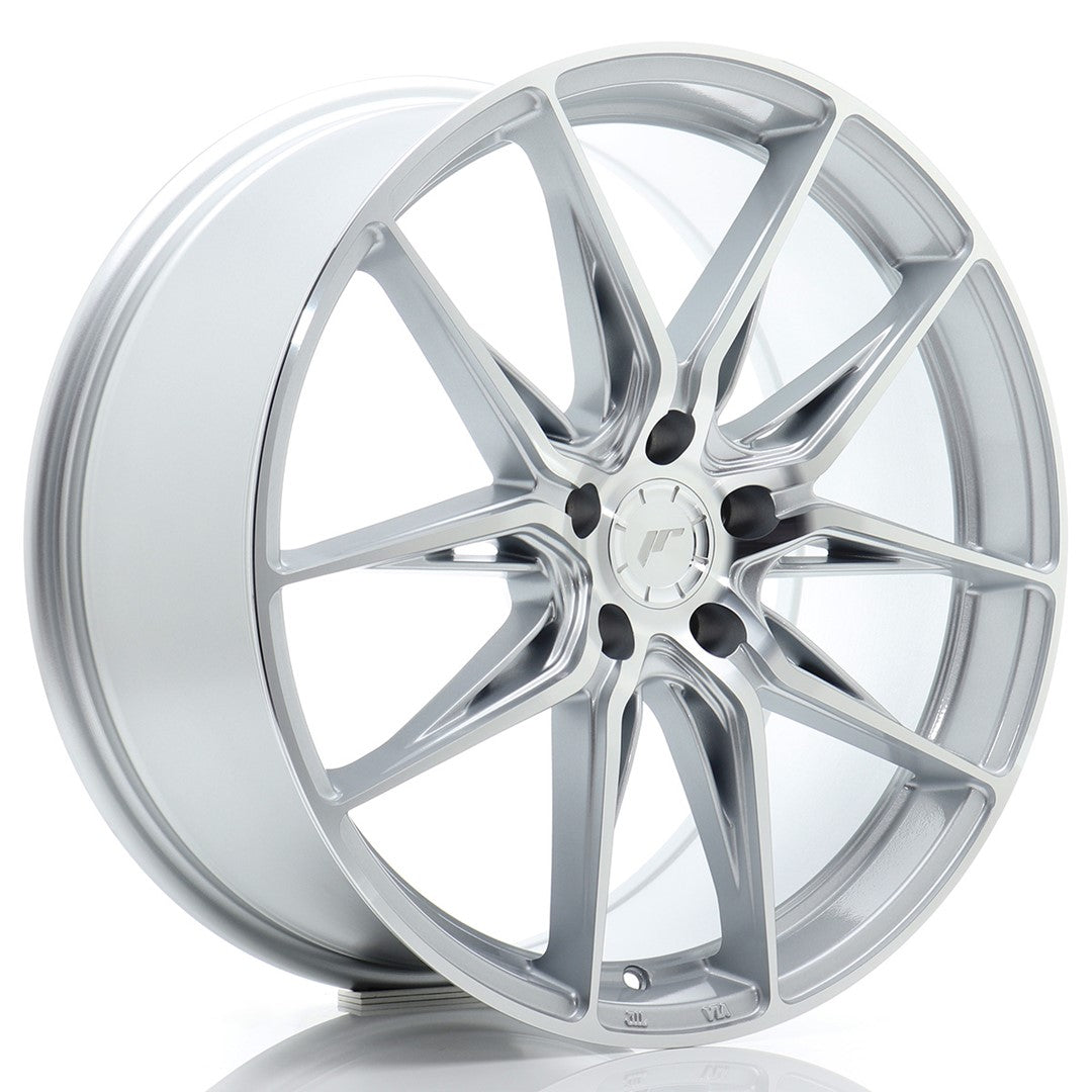 felger-Japan-Racing-JR44-Silver-w/-Machined-Face-19x8.5-5x112-et-45-66.6mm