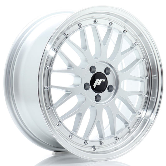 felger-Japan-Racing-JR23-Hyper-Silver-w/Machined-Lip-18x8.5-5x120-et-25-72.6mm