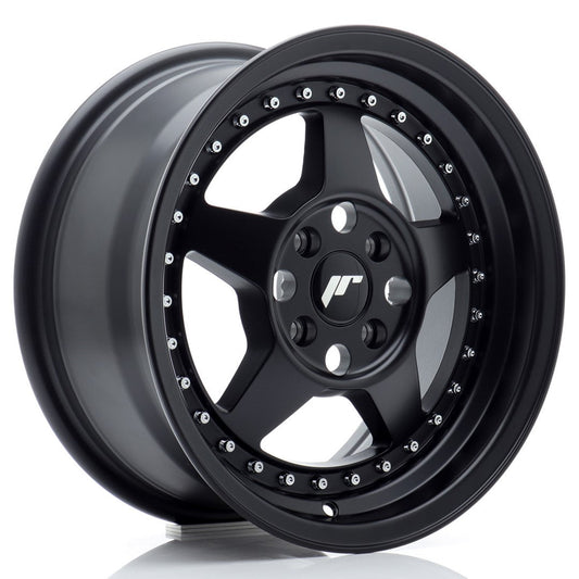 felger-Japan-Racing-JR6-Matt-Black-15x7-4x100-et-35-67.1mm