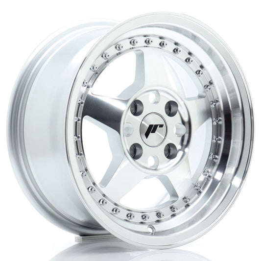 felger-Japan-Racing-JR6-Silver-Machined-Face-15x7-4x108-et-25-65.1mm