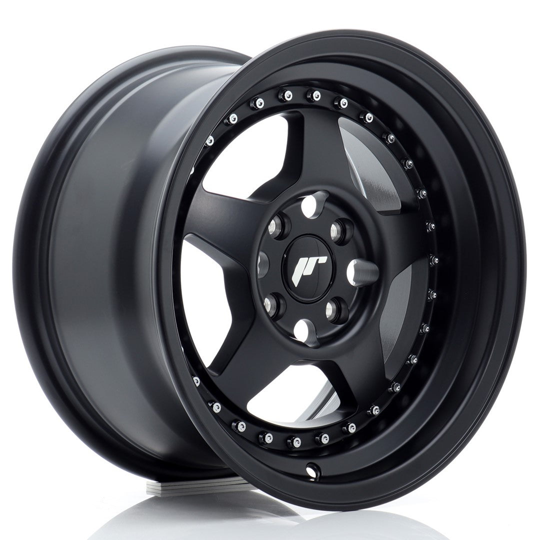 felger-Japan-Racing-JR6-Matt-Black-15x8-4x100-et-25-67.1mm