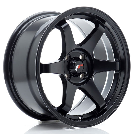 felger-Japan-Racing-JR3-Matt-Black-16x8-4x100-et-25-67.1mm