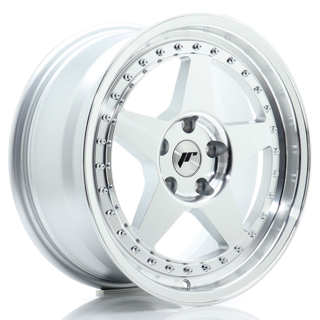 felger-Japan-Racing-JR6-Silver-Machined-Face-17x8-5x112-et-35-66.6mm