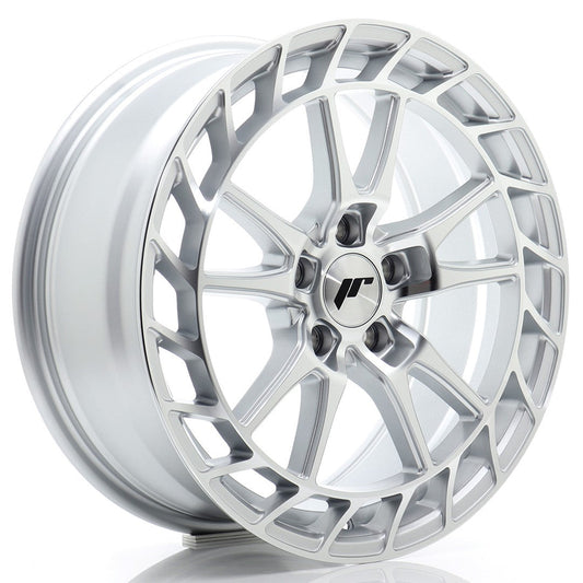 felger-Japan-Racing-JR45-Silver-w/Machined-Face-18x8-5x112-et-45-66.6mm