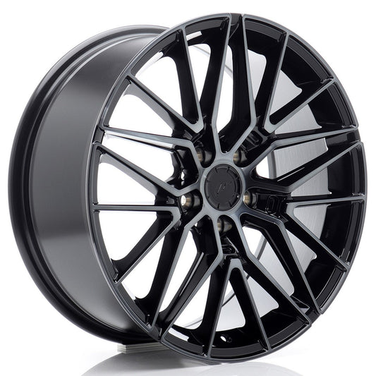 felger-Japan-Racing-JR38-Black-Machined-w/Tinted-Face-18x8-5x112-et-42-66.6mm