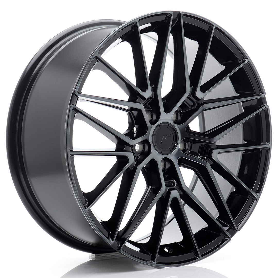 felger-Japan-Racing-JR38-Black-Machined-w/Tinted-Face-19x8-5x112-et-40-66.6mm