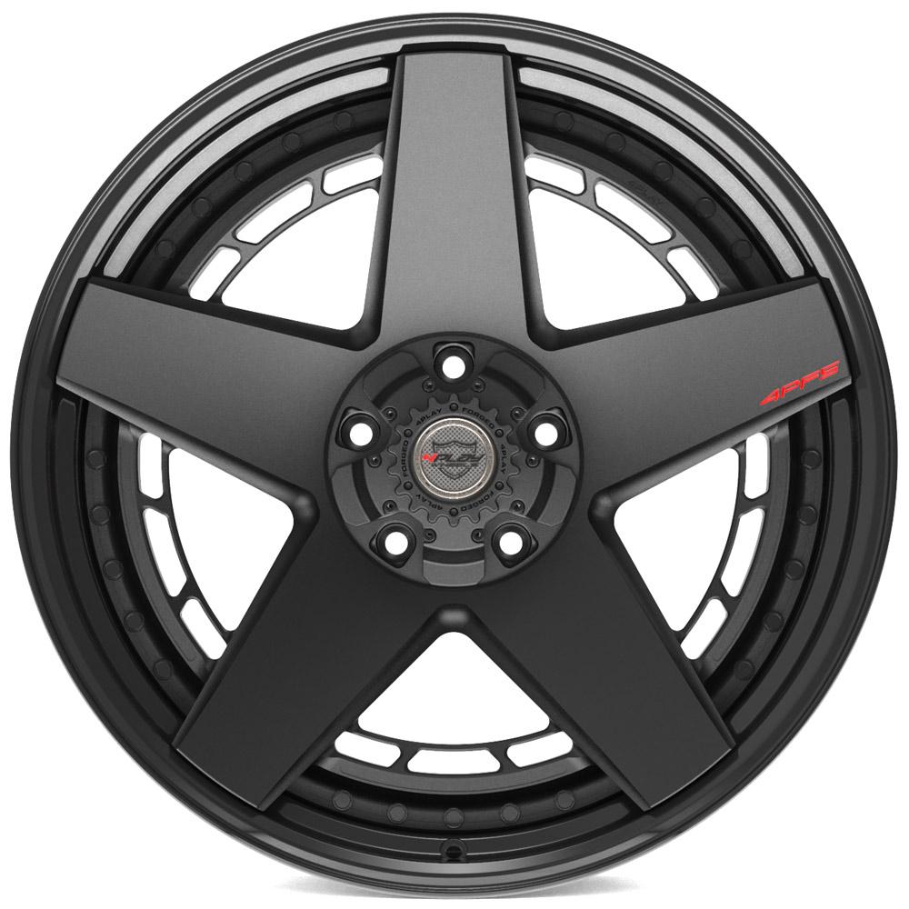 4PLAY-4PF5-Matte-Black-Center-and-Gloss-Black-Barrel-Black-22x10-110-wheels-rims-felger-Felghuset