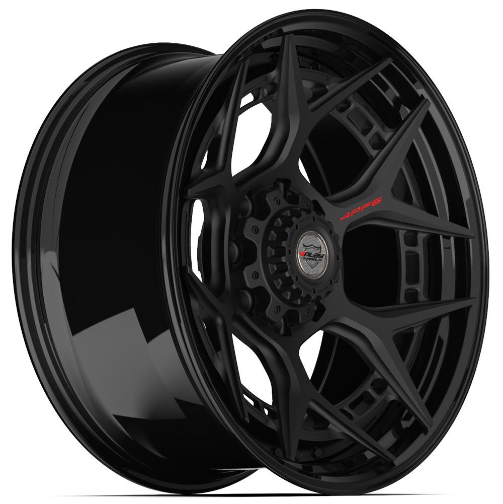 4PLAY-4PF6-Matte-Black-Center-and-Gloss-Black-Barrel-Black-22x10-124.9-wheels-rims-felger-Felghuset