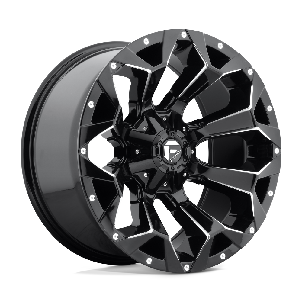 Felger-Fuel-1PC-ASSAULT-Gloss-Black-Milled-20x9-8x165.1-18-125.1