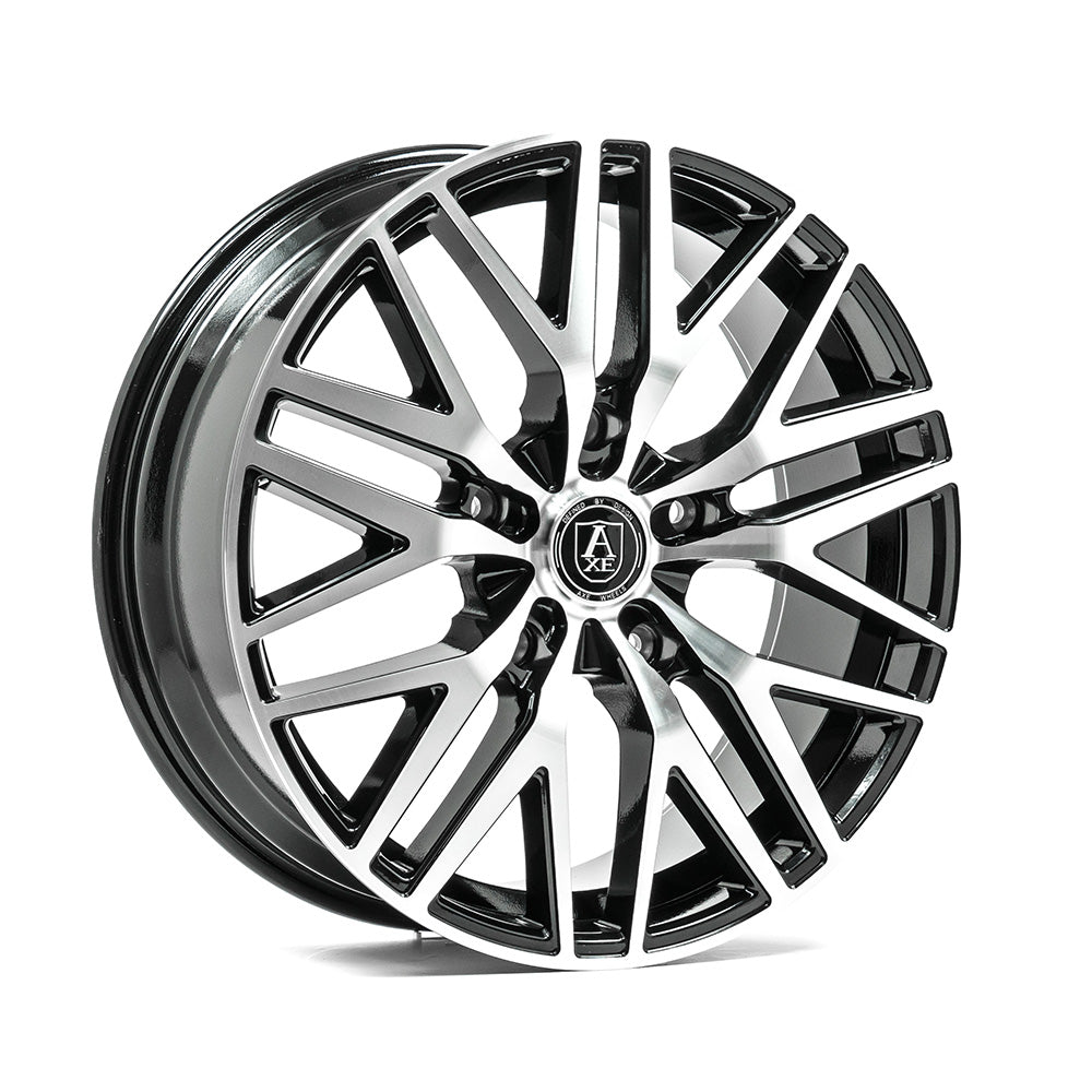 Felger-AXE-EX30T-Gloss-Black-&-Polished--19x8-5x160-50-65.1mm