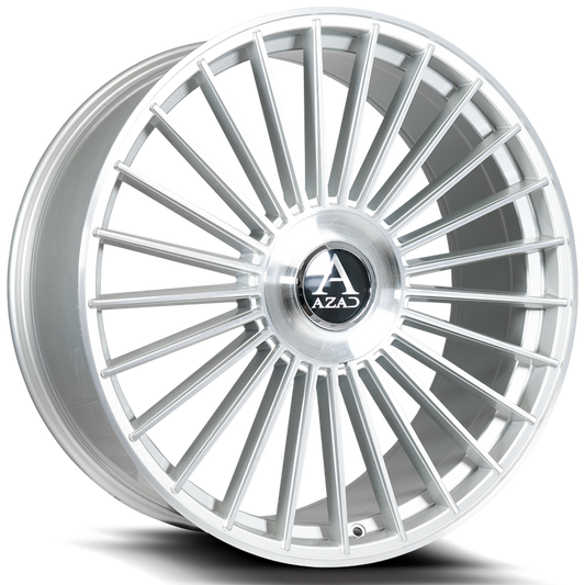 Azad-AZ25-Brushed-Silver-Silver-22x10.5-73.1-wheels-rims-felger-Felghuset