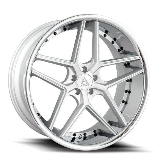 Azad-AZ1029-Silver-Brushed-w/Chrome-Lip-Silver-20x10.5-66.56-wheels-rims-felger-Felghuset