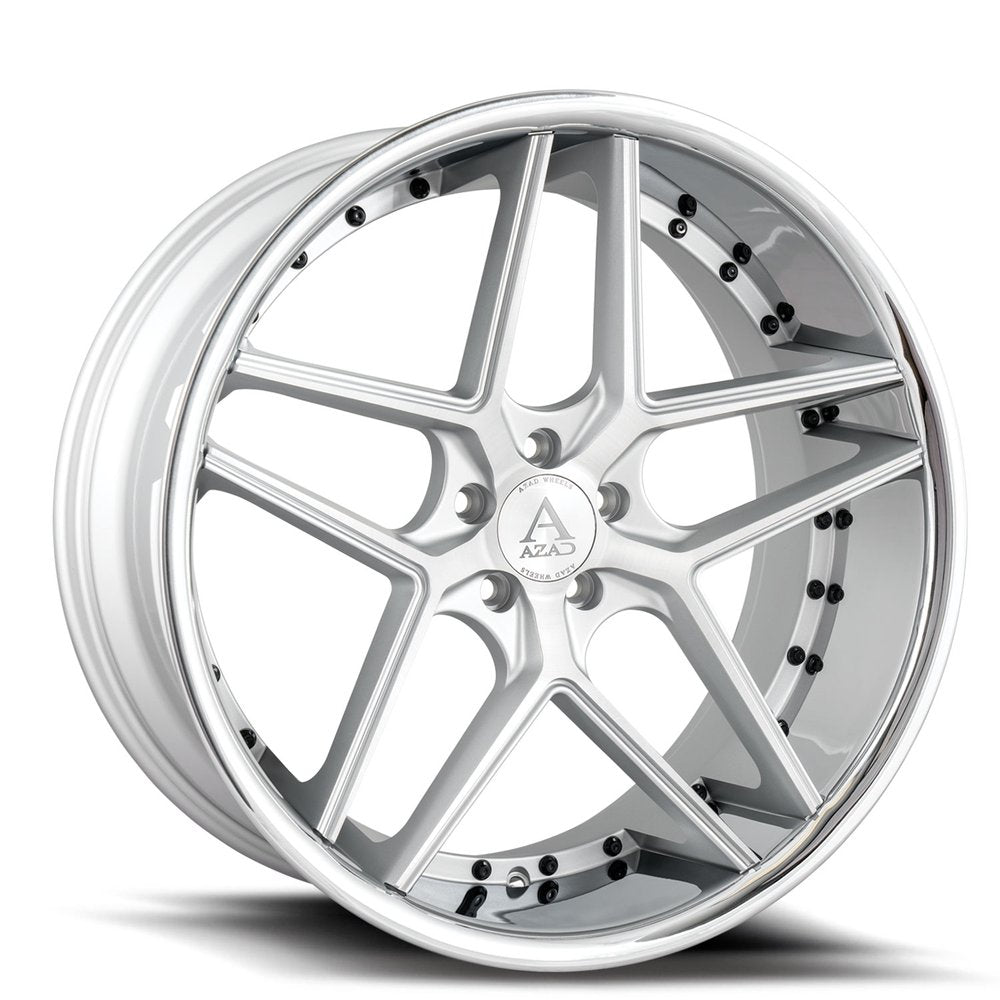 Azad-AZ1029-Silver-Brushed-w/Chrome-Lip-Silver-22x9-72.56-wheels-rims-felger-Felghuset