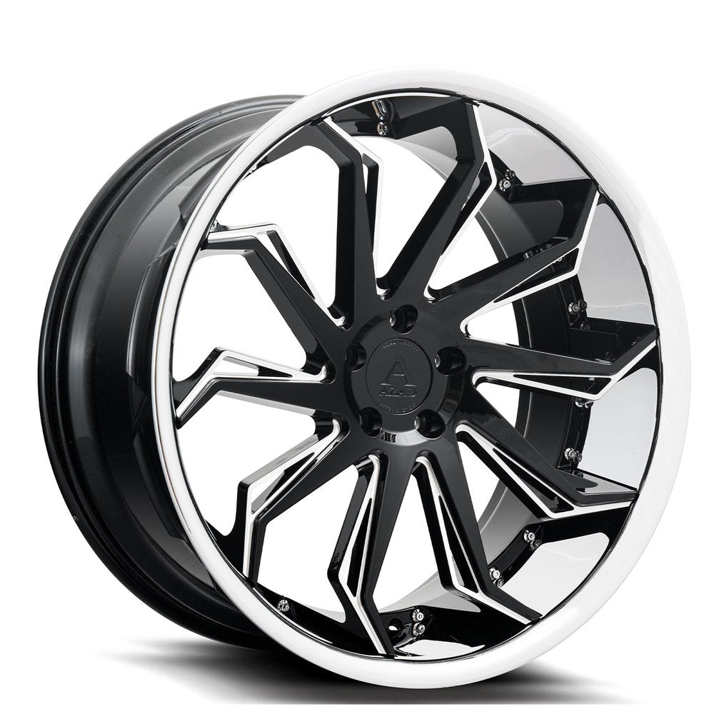 Azad-AZ1101-Gloss-Black-w/-Chrome-Lip-Black-20x9-73.1-wheels-rims-felger-Felghuset