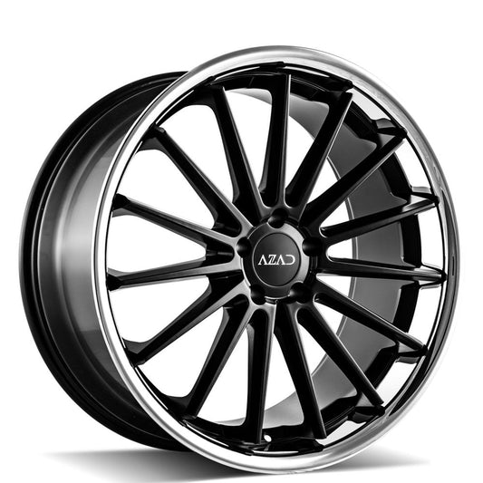 Azad-AZ24-Semi-Matte-black-w/-Chrome-Lip-Black-20x9-72.56-wheels-rims-felger-Felghuset