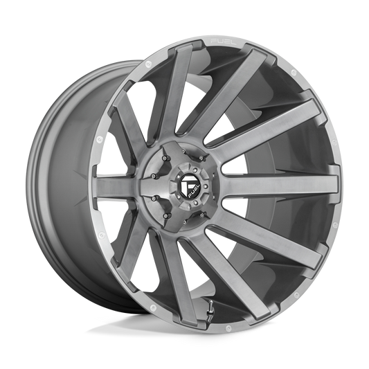 Felger-Fuel-1PC-CONTRA-PLNM-Brushed-Gun-Metal-Tinted-Clear-20x9-8x180-18-124.2