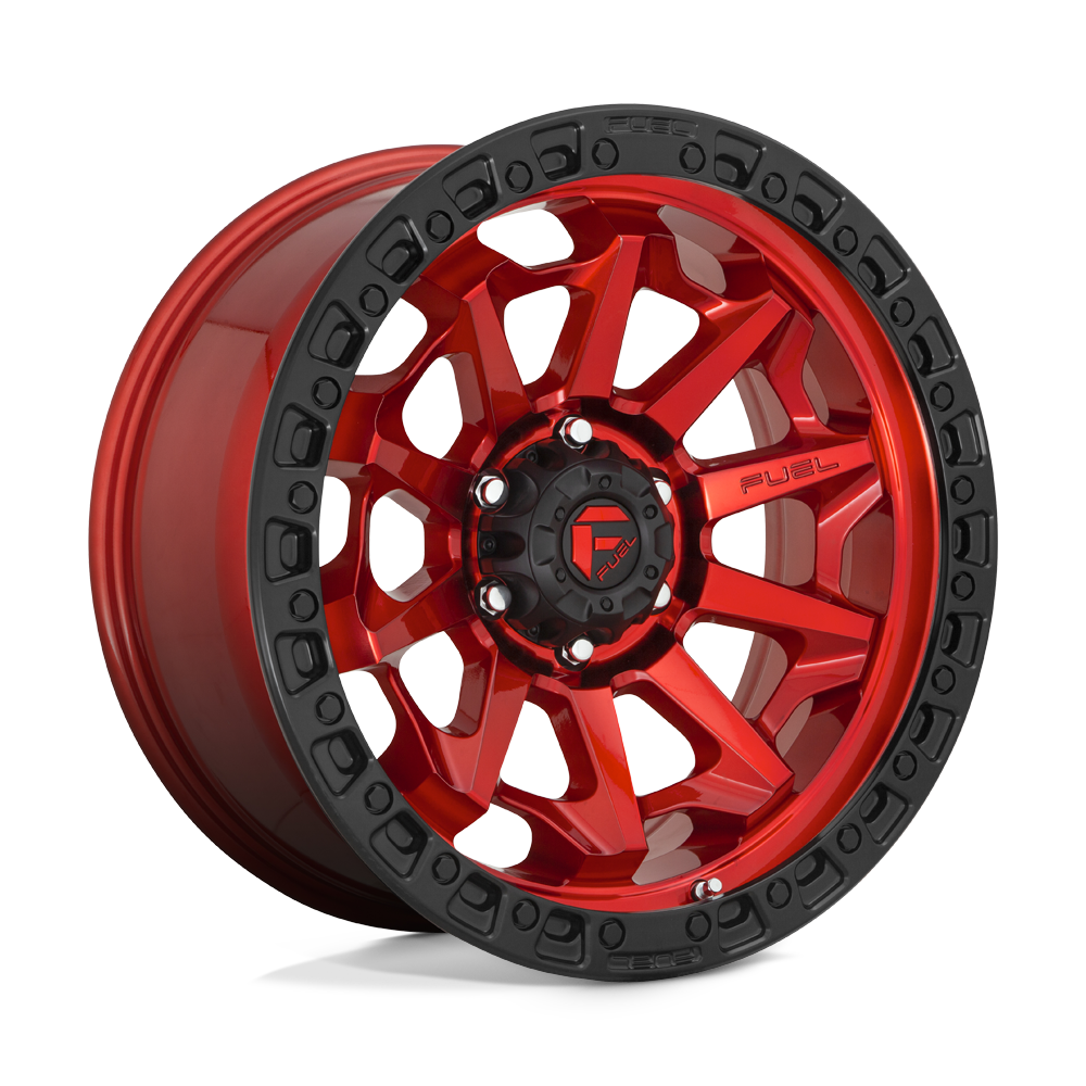 Felger-Fuel-1PC-COVERT-Candy-Red-Black-Bead-Ring-20x9-5x127-et20-71.5