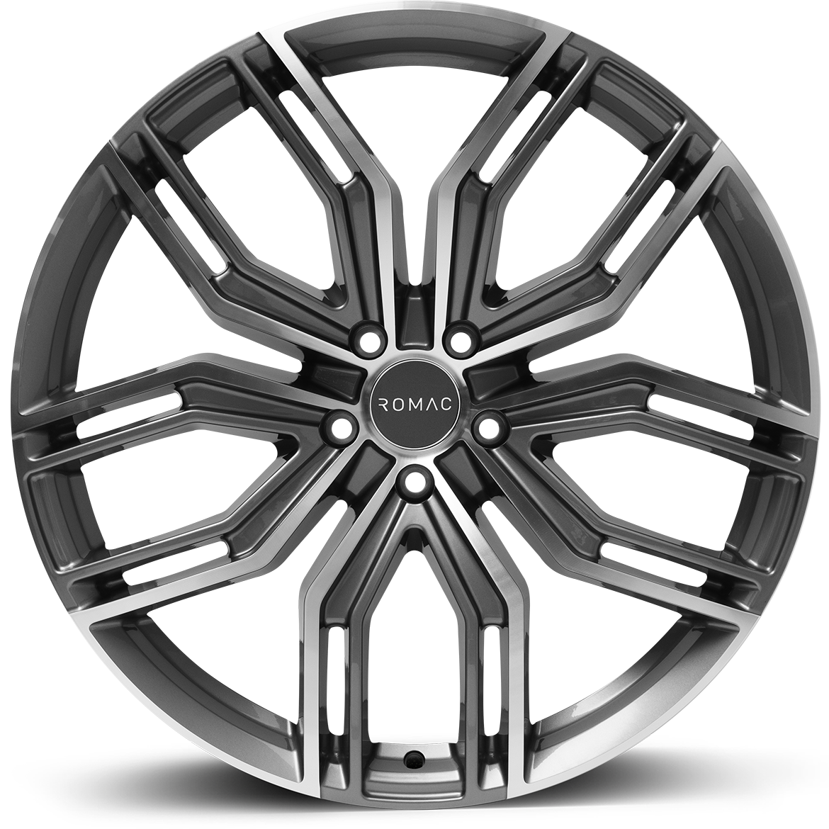 Romac Catalina Grey/Polish - 22x9.5 | 5x108 | +42 | 63.4mm