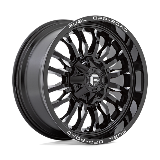 Felger-Fuel-1PC-ARC-Gloss-Black-Milled-22x10-8x180-44-124.2