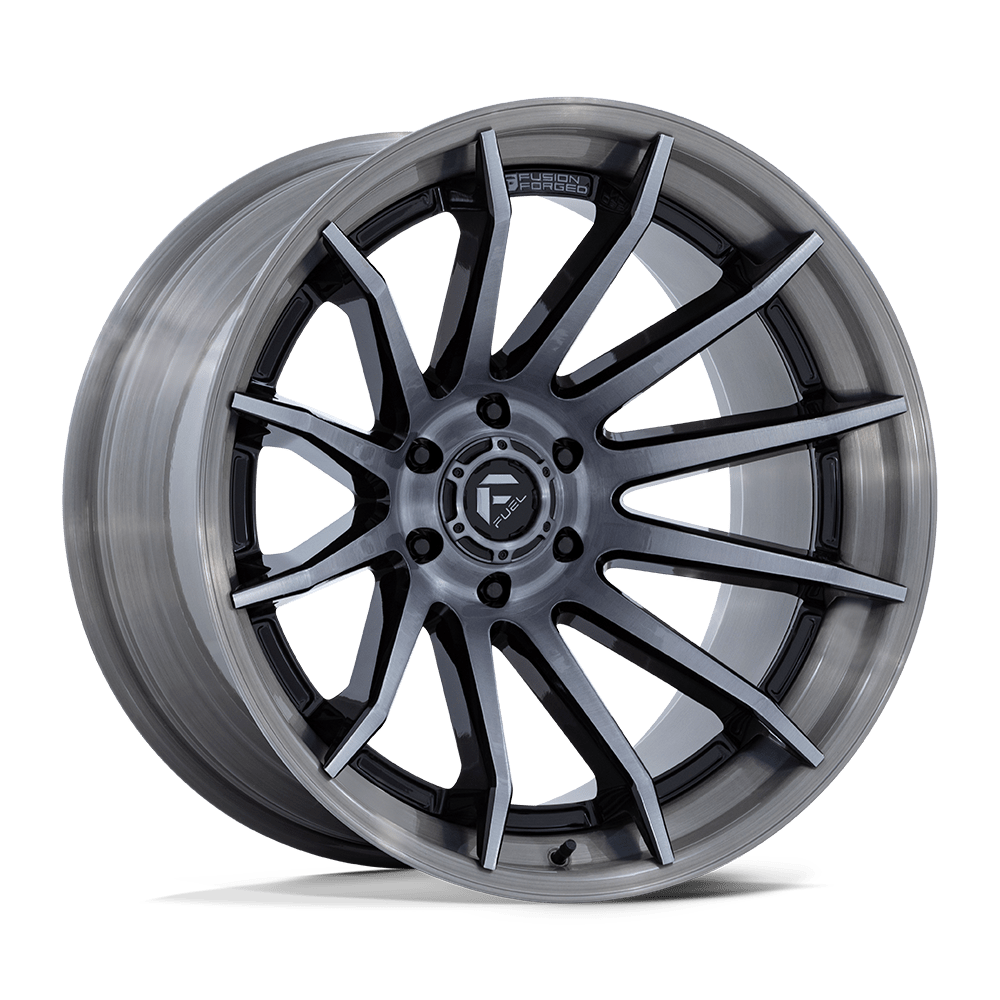 Felger-Fuel-1PC-BURN-Gloss-Black-With-Brushed-Gray-Tint-Face-&-Lip-22x-6x135-18-87.1