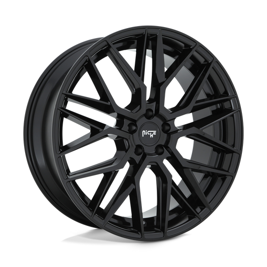 Felger-Niche-1PC-GAMMA-Gloss-Black-24x8.5-5x120-et35-74.1