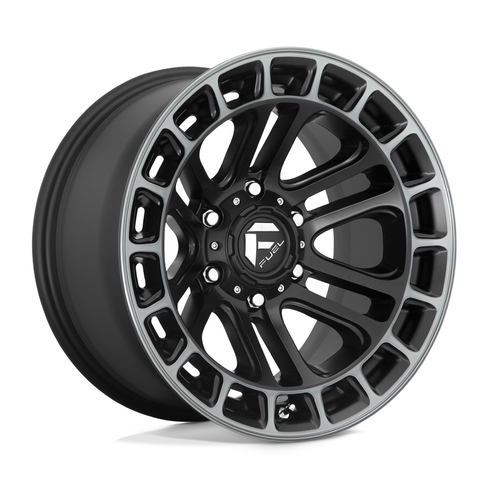 Felger-Fuel-1PC-D720-HEATER-Matte-Black-Double-Dark-Tint-Machined-20x9-6x139.7-18-106.1