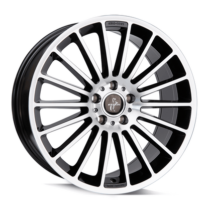 Keskin KT15 Black Front Polish - 19x8.5 | 5x120 | +35 | 72.6mm