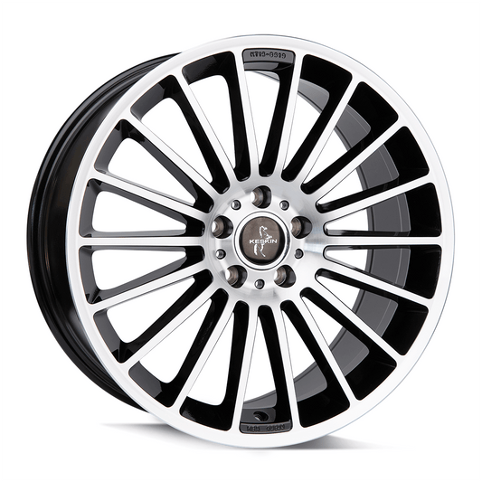 Keskin KT15 Black Front Polish - 19x8.5 | 5x112 | +45 | 66.6mm